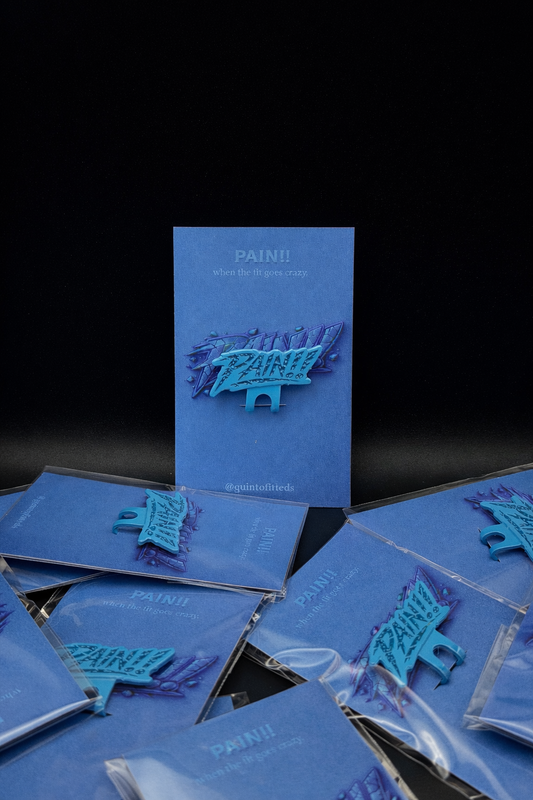 Pain Blip “BUGHAW” (Blue)